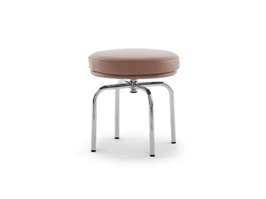 Sgabello Durable Stool in pelle di Cassina
