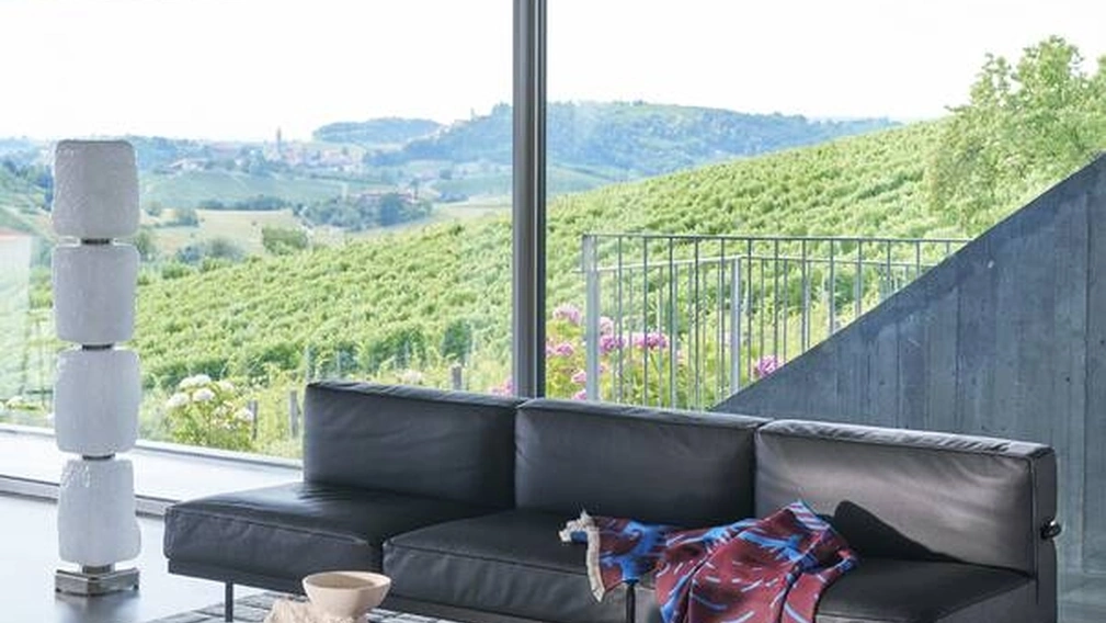 Tavolino rotondo in vetro Bowy Table di Cassina