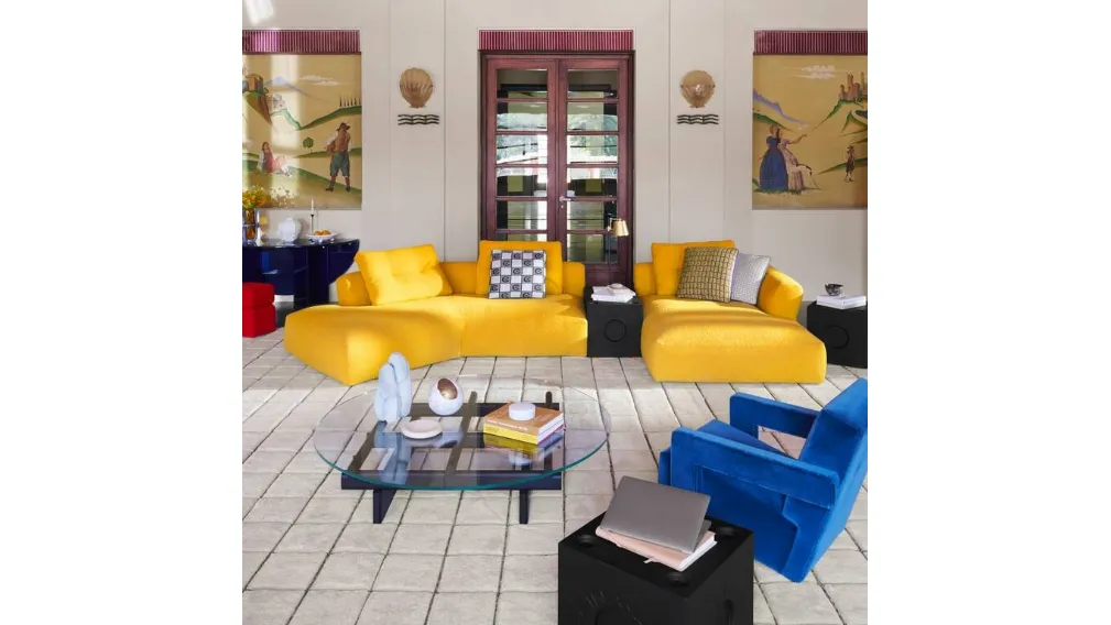 Tavolino in poliuretano  Modular Imagination di Cassina