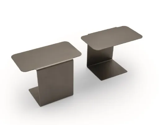 Tavolino Skin in metallo verniciato di Ditre Italia