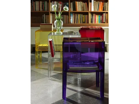 Tavolino contenitore Small Ghost Buster in plexiglas di Kartell