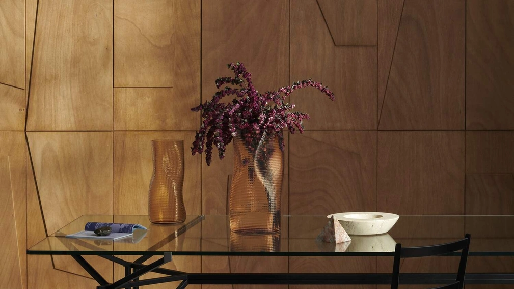 Vaso in vetro Coral di Cassina