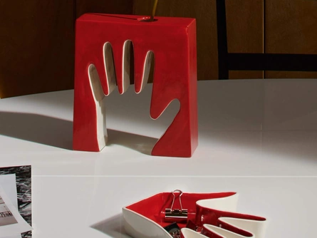 Vaso Impronta in ceramica di Cassina