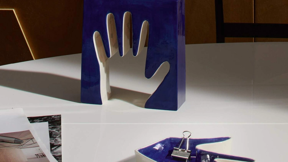 Vaso Impronta in ceramica di Cassina
