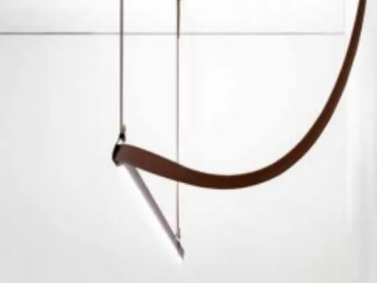 Lampada in cuoio Belt di Flos