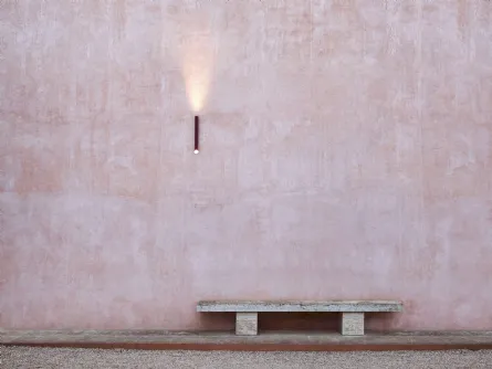 Lampada da esterno a biemissione in alluminio Flauta Spiga di Flos