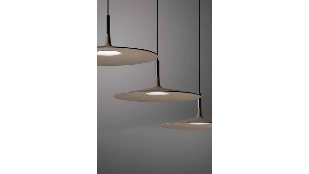 Lampada a sospensione in cemento Aplomb Large di Foscarini