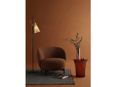 Lampada da terra K-Lux in acciaio con diffusore in plexiglas di Kartell
