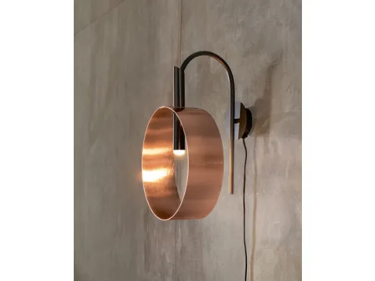 Lampada Led Loop Applique in metallo di Riflessi