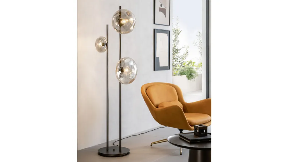 Lampada da terra Nubola PT di Riflessi