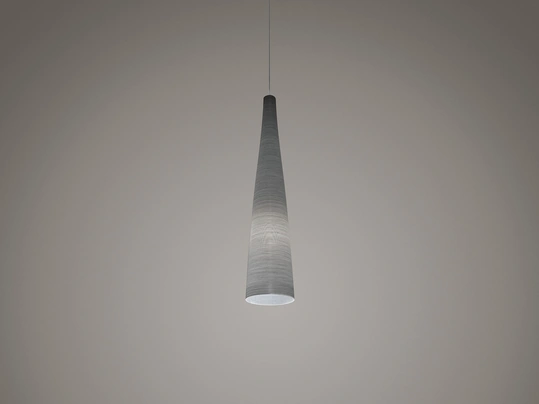 Lampada a sospensione in fibra di vetro e carbonio Tite di Foscarini