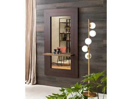 Lampada Twist da Terra in metallo con bulbi in vetro bianco satinato di Riflessi