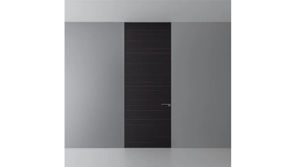 Porta per interni Radius Diamante Ebano di Rimadesio