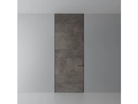 Porta per interni Radius Diamante Moka in gres di Rimadesio
