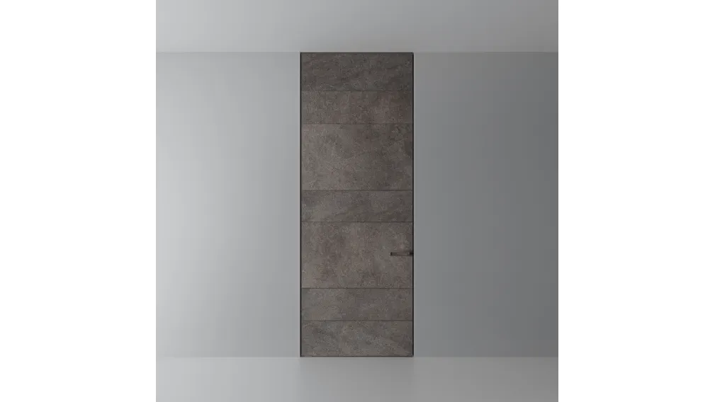 Porta per interni Radius Diamante Moka in gres di Rimadesio