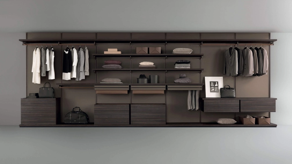 Cabina armadio Dress Bold Larice di Rimadesio