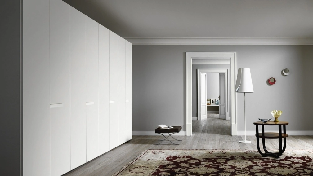 Armadio Vela in laccato Bianco di Sangiacomo