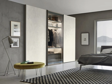 Armadio scorrevole Scrigno Materico di Sangiacomo