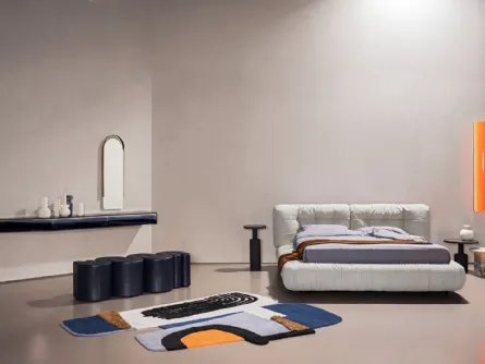 Letto in pelle Milano di Baxter