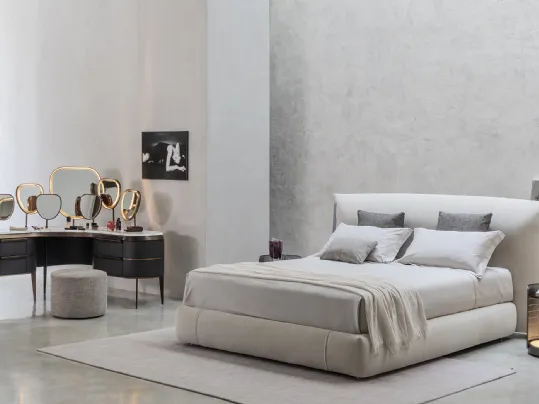 Letto con testiera Amal di Flou