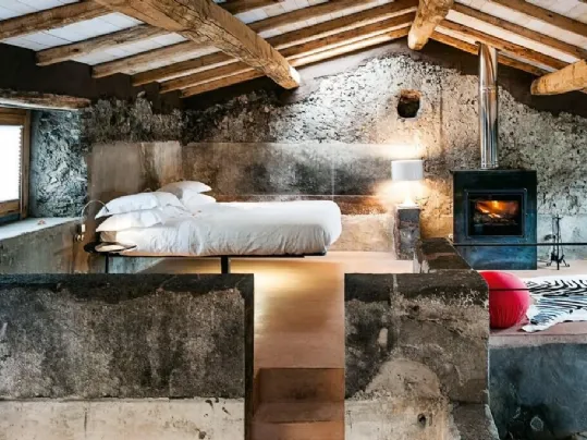 Letto Fluttua sospeso senza Testiera di Lago