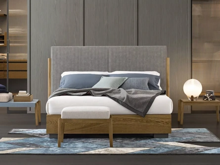 Letto con contenitore Promenade di Oggioni