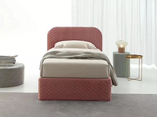 Letto Singolo con contenitore Golf 602A di Oggioni