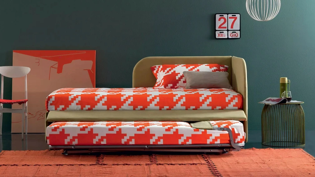 Daybed singolo con letto estraibile Golf 530 di Oggioni