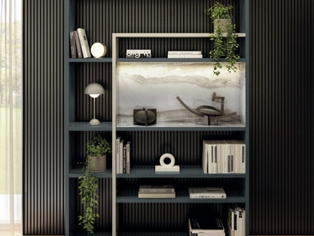 Libreria a muro 30mm 2733 di Lago