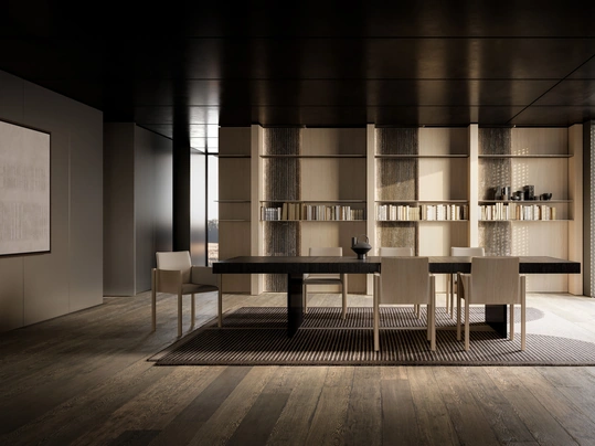 Libreria a muro Blade Edge di Modulnova