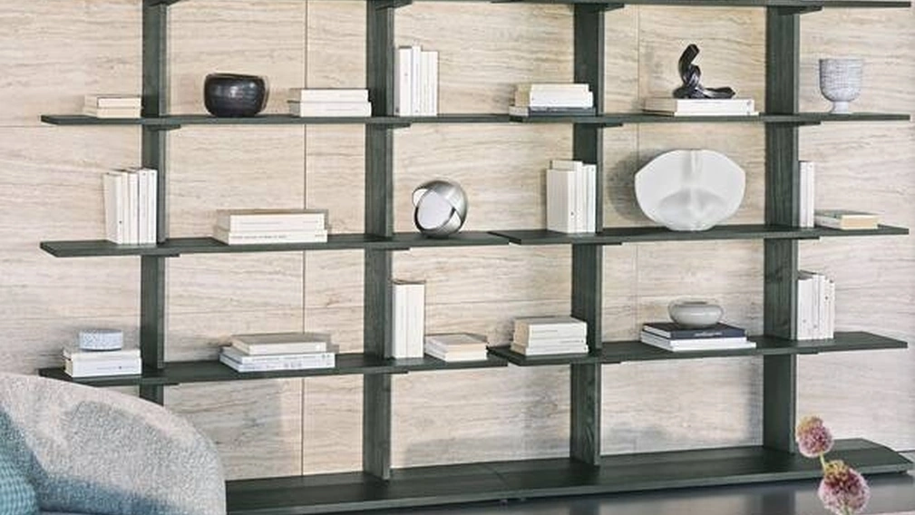 Libreria componibile in legno FF Spine di Cassina