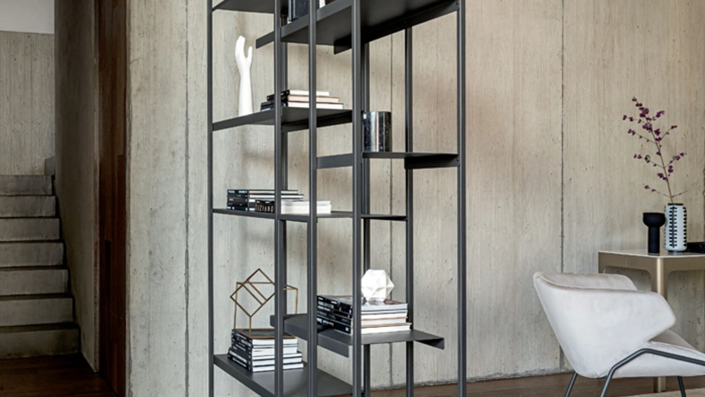 Libreria divisoria Freewall di Riflessi