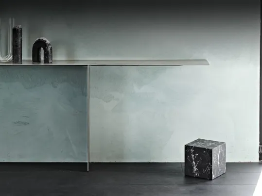 Consolle in acciaio Tee di Cattelan Italia