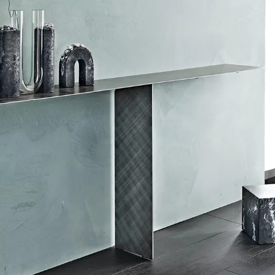 Consolle in ceramica effetto marmo Westin Keramik Premium di Cattelan Italia