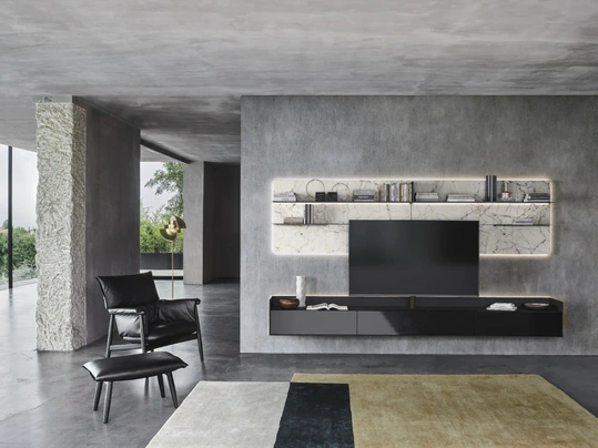 Parete Attrezzata Cabaret One 01 di Sangiacomo