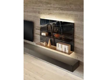 Parete Attrezzata Glasserie 36e8 1398 di Lago