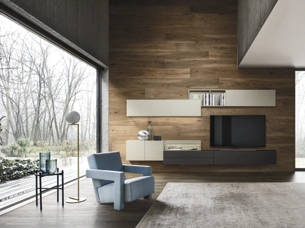 Parete Attrezzata Lampo 019 di Sangiacomo