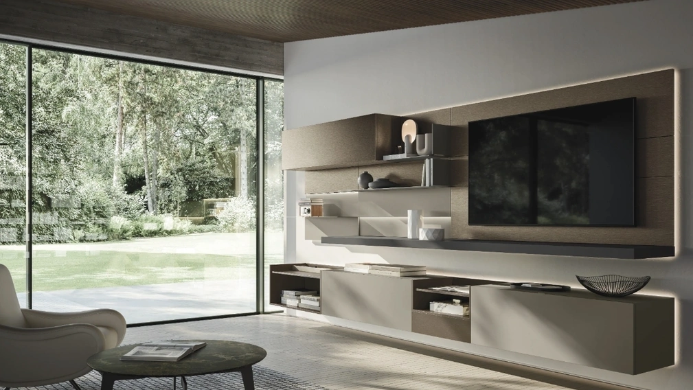 Parete Attrezzata Lampo 024 di Sangiacomo