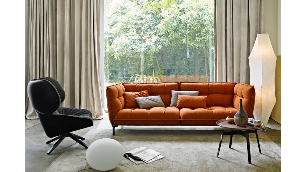 Divano lineare Husk-Sofa di B&B Italia