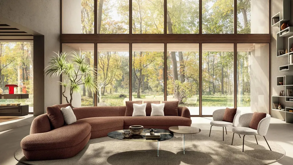 Divano angolare Biza di Lago