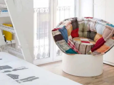 Poltrona Huggy di design di Lago