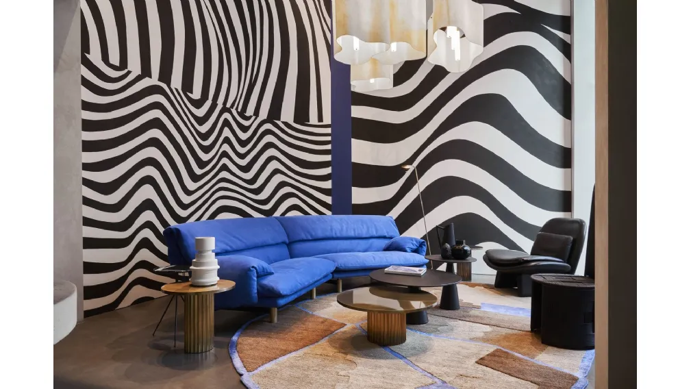 Divano in pelle Jo di Baxter