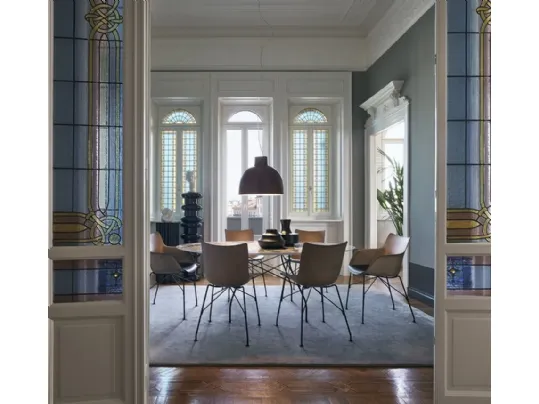 Sedia Q-Wood di Kartell