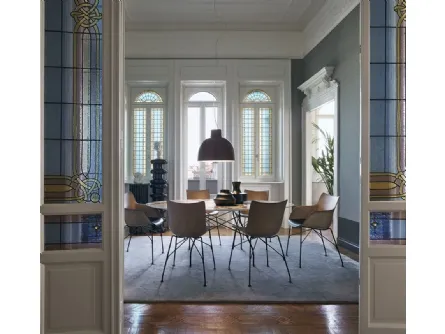 Sedia Q-Wood di Kartell