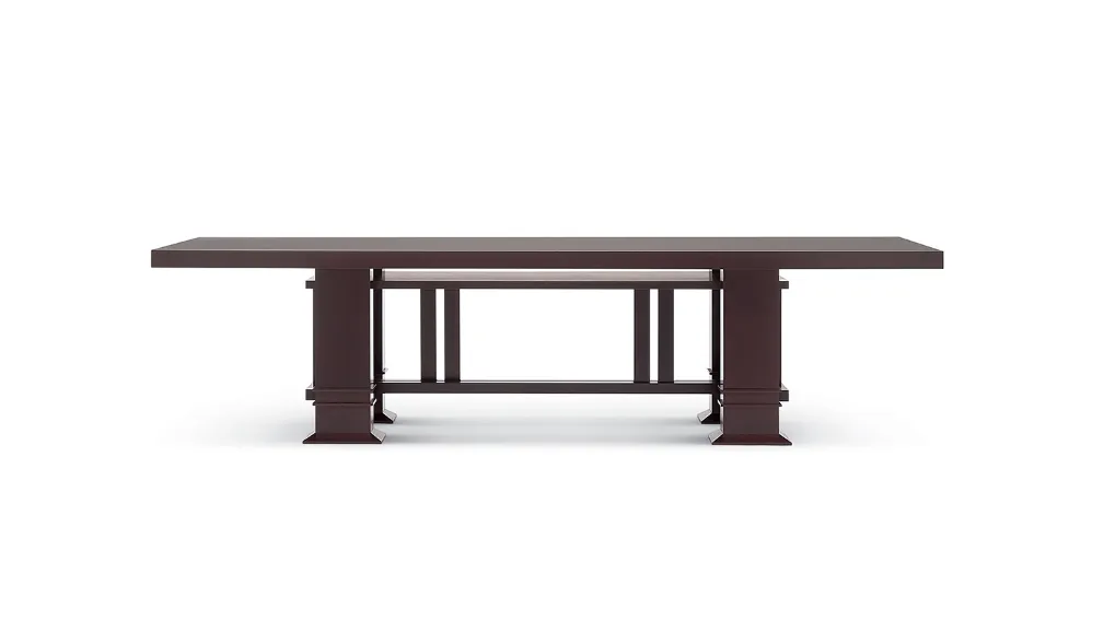 Tavolo in legno laccato Allen di Cassina