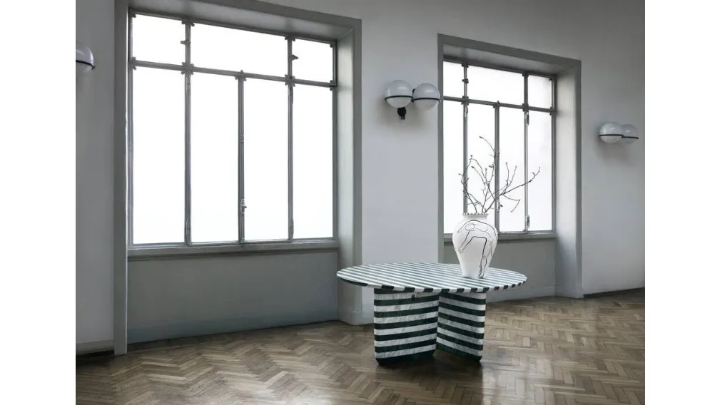 Tavolo Tobi-Ishi marmo rigato di B&B Italia
