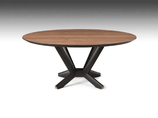 Tavolo rotondo in legno Planer Wood Round di Cattelan Italia