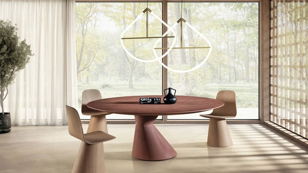 Tavolo Chapeau 2886 in resina di Lago