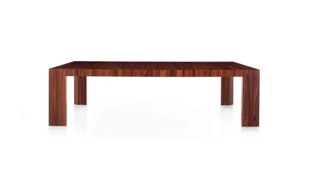 Tavolo robusto di design El Dom in legno di Cassina