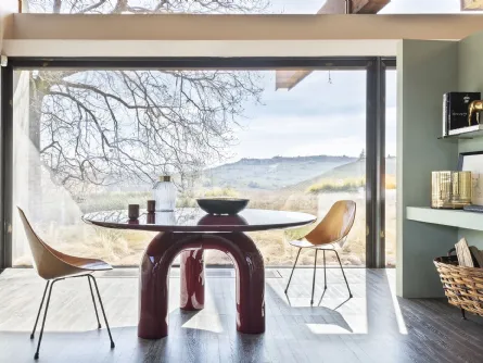 Tavolo rotondo di design Elephante di Mogg
